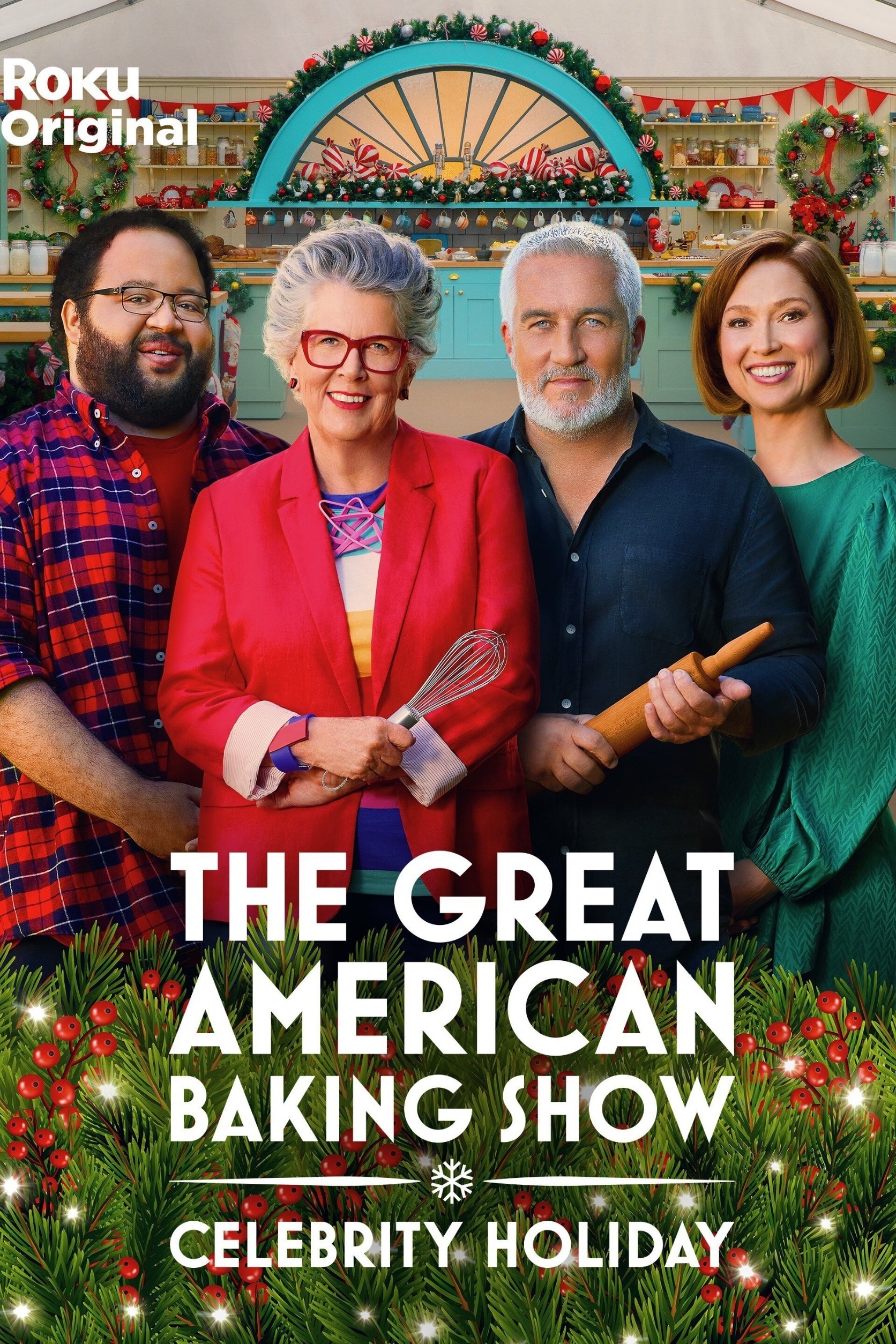 Постер The Great American Baking Show: Celebrity Holiday